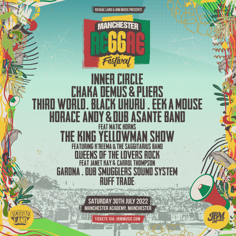 Buy Manchester Reggae Festival tickets, Manchester Reggae Festival tour  details, Manchester Reggae Festival reviews | Ticketline