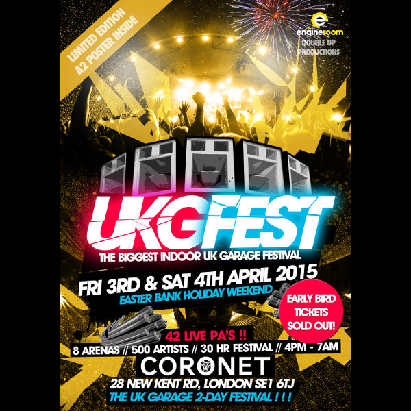 Buy UKG Fest - The Indoor UK Garage Festival tickets, UKG Fest - The Indoor  UK Garage Festival tour details, UKG Fest - The Indoor UK Garage Festival  reviews | Ticketline