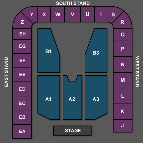 Seating Chart & Ticket Prices, The Diamond